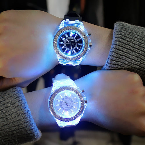 led Flash Luminous Watch  7 color light