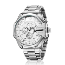 Load image into Gallery viewer, CagarnyMen Silver Steel