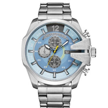 Load image into Gallery viewer, CagarnyMen Silver Steel