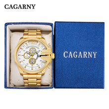 Load image into Gallery viewer, Gold Steel Quartz