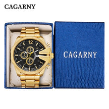 Load image into Gallery viewer, CagarnyMen Silver Steel
