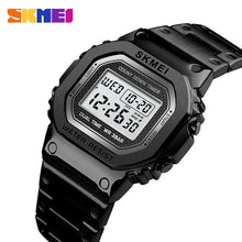 Load image into Gallery viewer, SKMEI Alarm Clock Stainless Steel